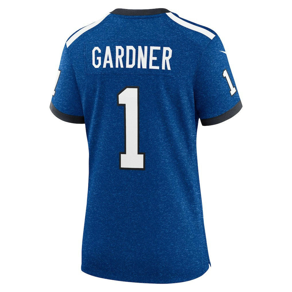 Ahmad Sauce Gardner Indianapolis Colts Women's Alternate 2 Indiana Nights Game Jersey - Heather Royal - Nike
