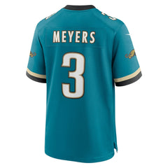 Jakobi Meyers Jacksonville Jaguars Alternate 2 Prowler Throwback Game Jersey - Teal - Nike