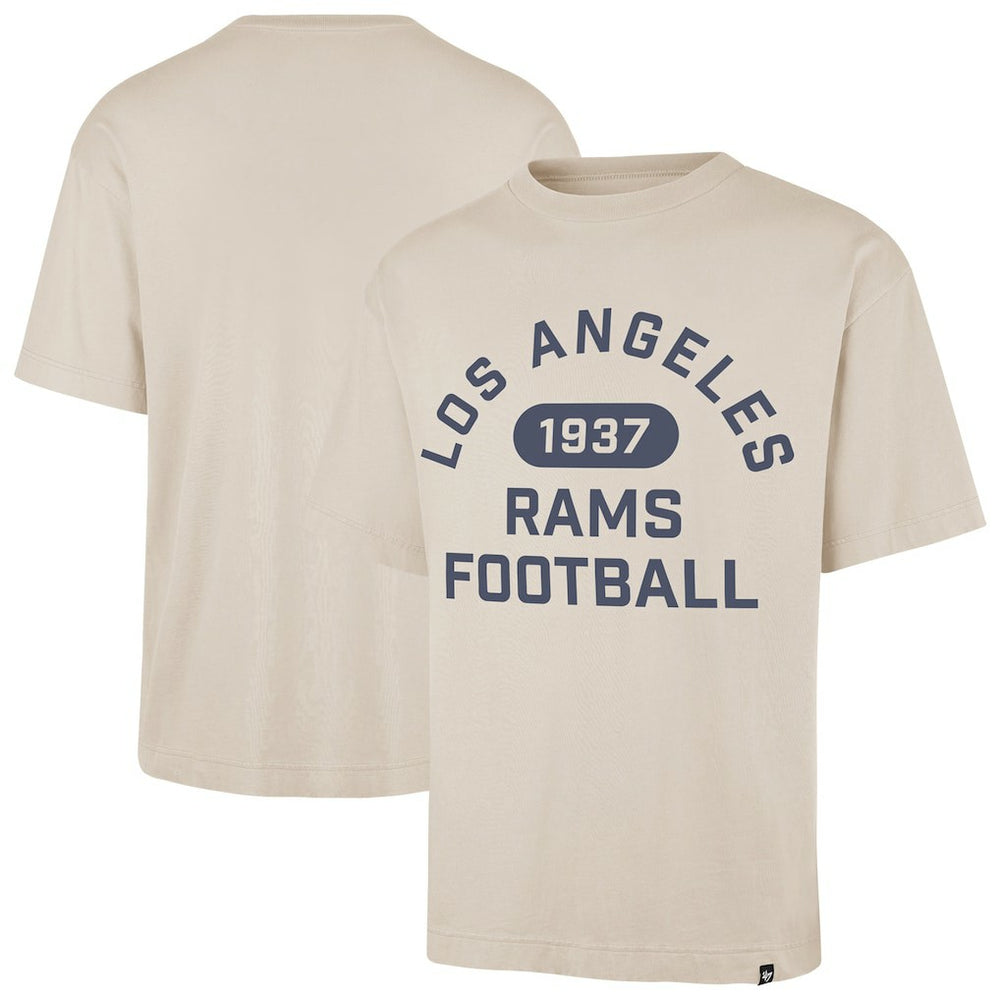 Los Angeles Rams '47 Ravine Foundation T-Shirt - Tan - 47 brand