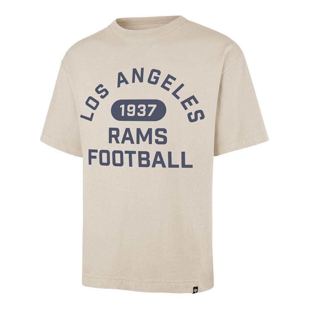 Los Angeles Rams '47 Ravine Foundation T-Shirt - Tan - 47 brand