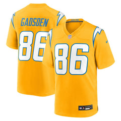 Oronde Gadsden Los Angeles Chargers Alternate Charger Power Game Jersey - Gold - Nike