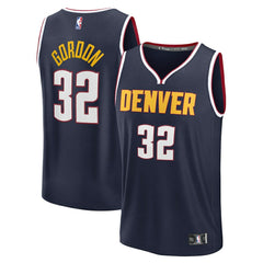 Fanatics Aaron Gordon Denver Nuggets Fast Break Replica Jersey Navy Icon Edition