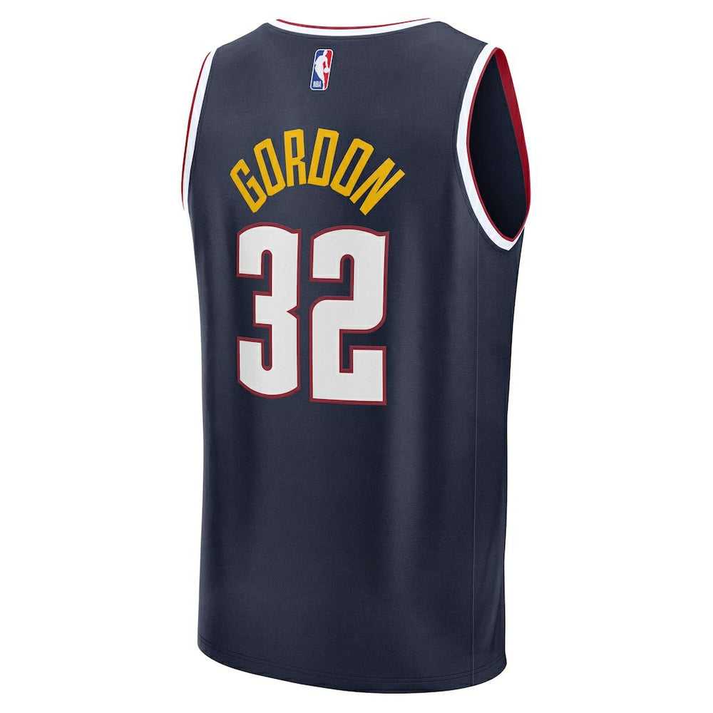 Fanatics Aaron Gordon Denver Nuggets Fast Break Replica Jersey Navy Icon Edition