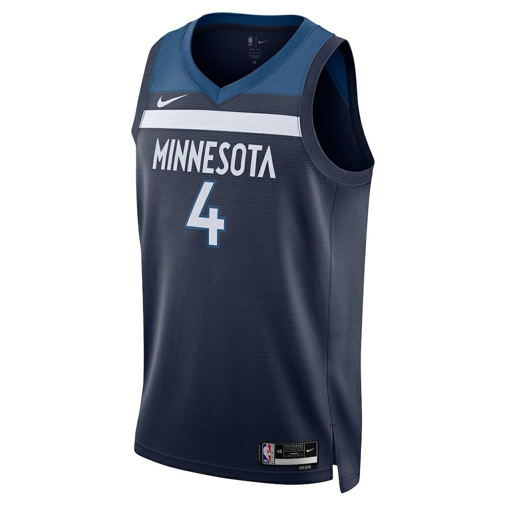 Nike Rob Dillingham Minnesota Timberwolves Unisex Swingman Jersey Icon Edition Navy