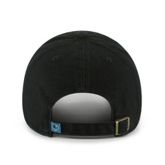 San Jose Sharks '47 Logo Clean Up Adjustable Hat - Black | 47 brand near me