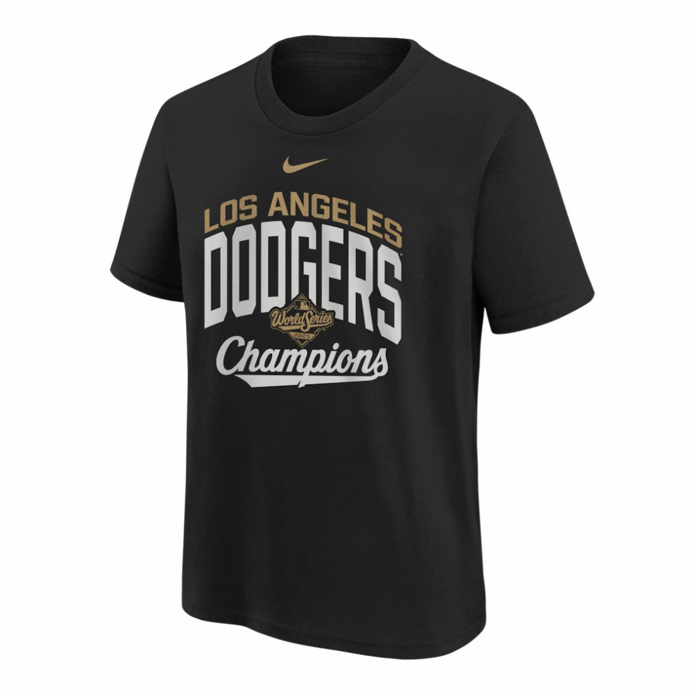 Los Angeles Dodgers Nike Youth 2026 Gold Collection Legacy Earned T-Shirt Discount