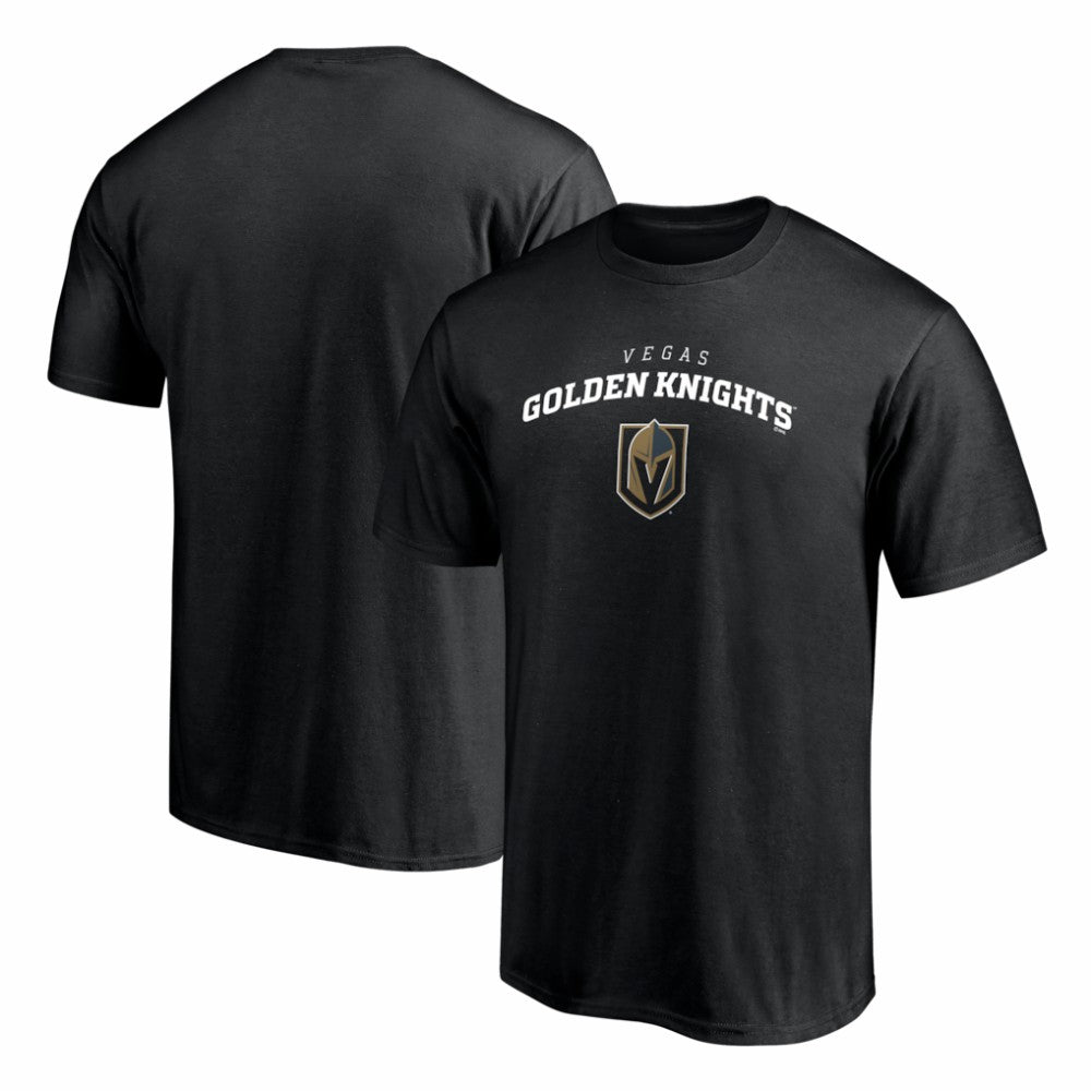 Vegas Golden Knights Team Lockup T-Shirt - Black | NHL online