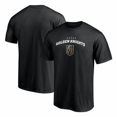 Vegas Golden Knights Team Lockup T-Shirt - Black | NHL online