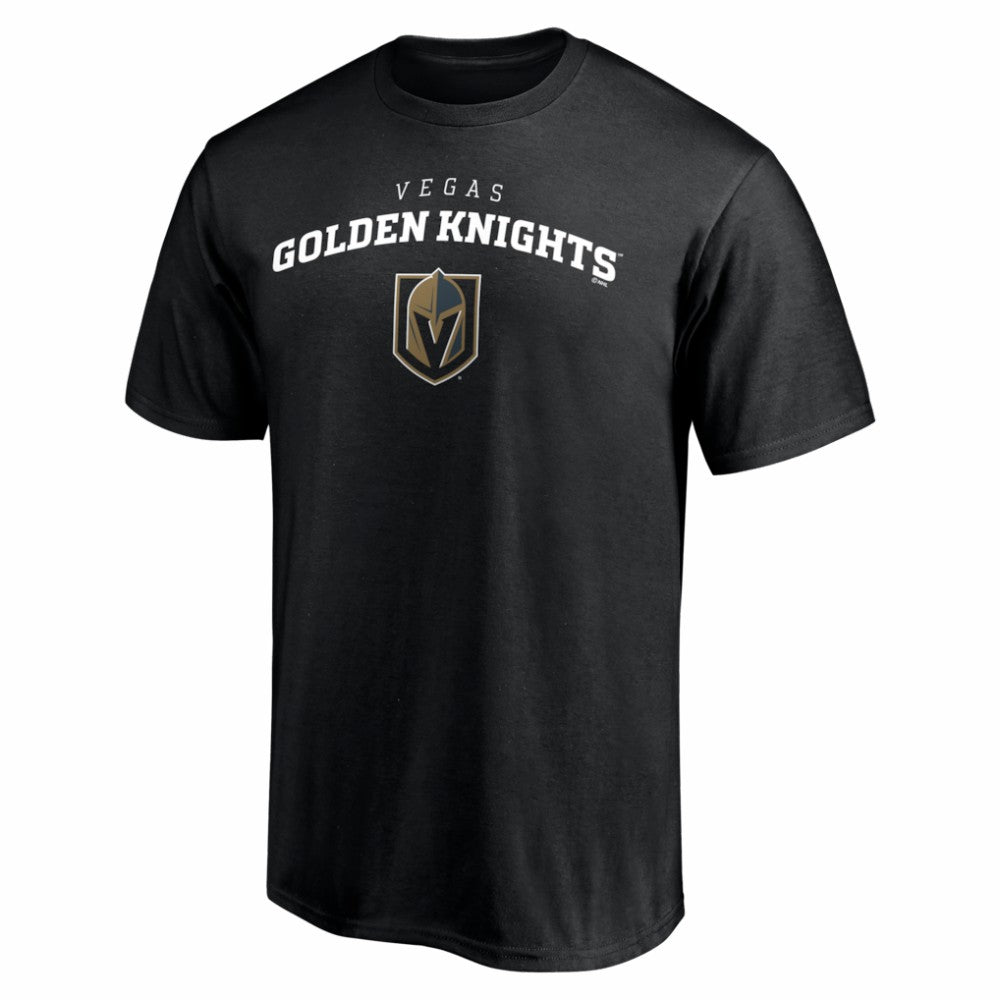 Vegas Golden Knights Team Lockup T-Shirt - Black | NHL online