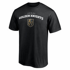 Vegas Golden Knights Team Lockup T-Shirt - Black | NHL online