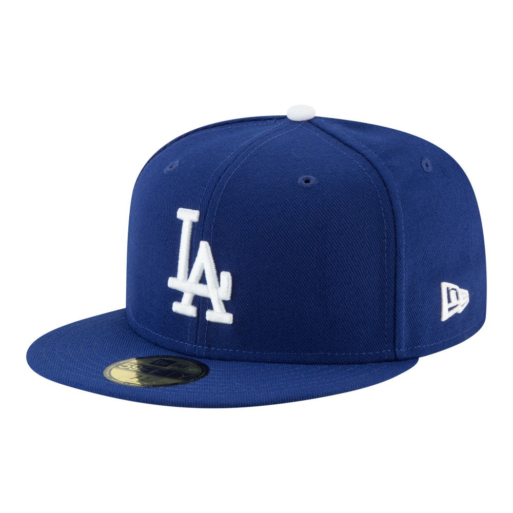 Los Angeles Dodgers New Era Back-to-Back Champions Diamond Side Patch 59FIFTY Fitted Hat for sale