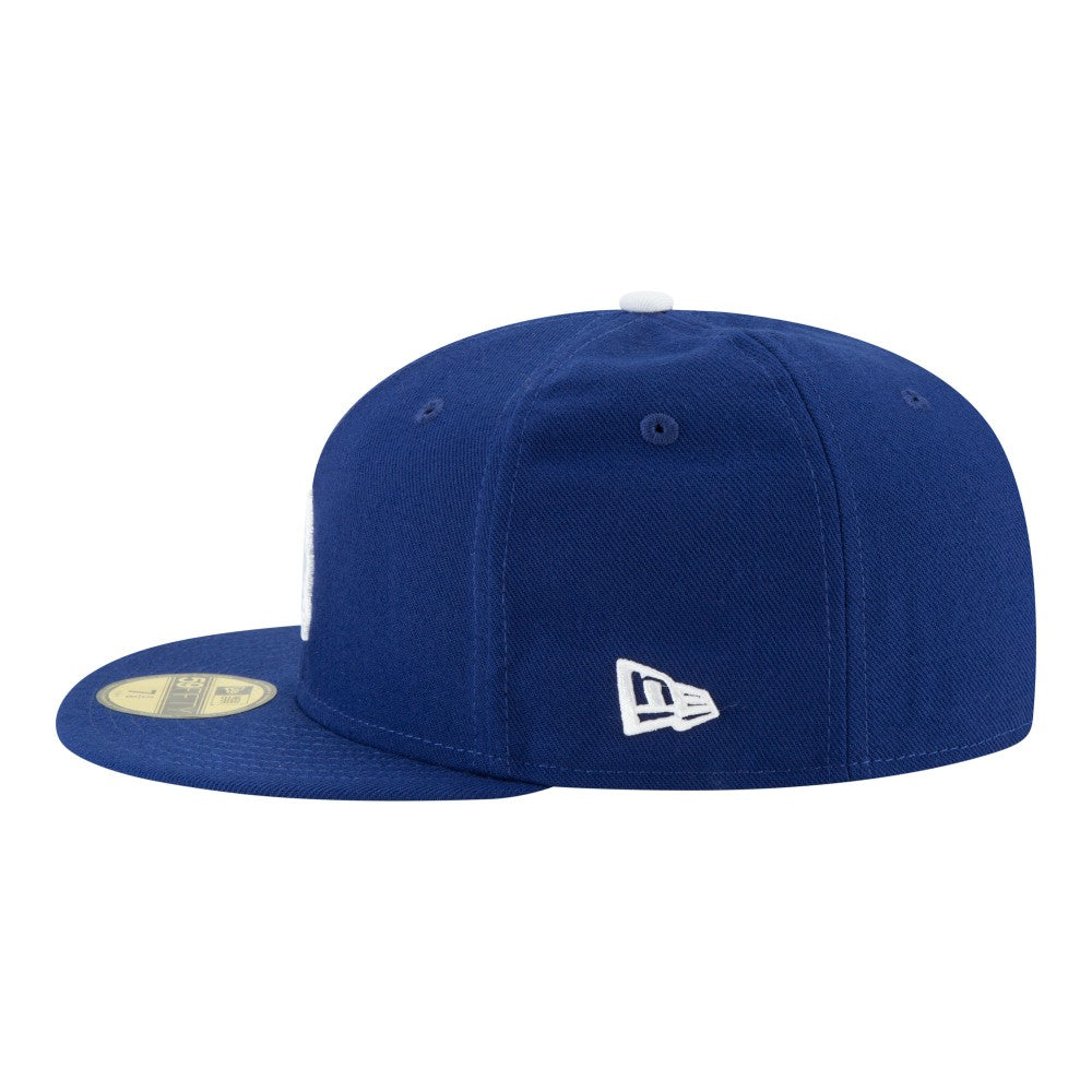 Los Angeles Dodgers New Era Back-to-Back Champions Diamond Side Patch 59FIFTY Fitted Hat for sale