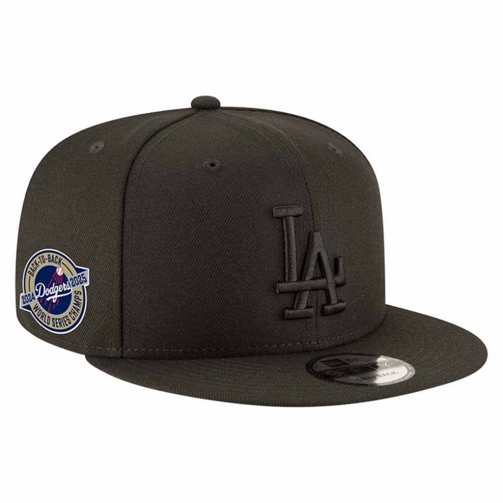 Los Angeles Dodgers New Era 2024/25 Back-to-Back Champions Circle Side Patch 9FIFTY Snapback Hat Outlet