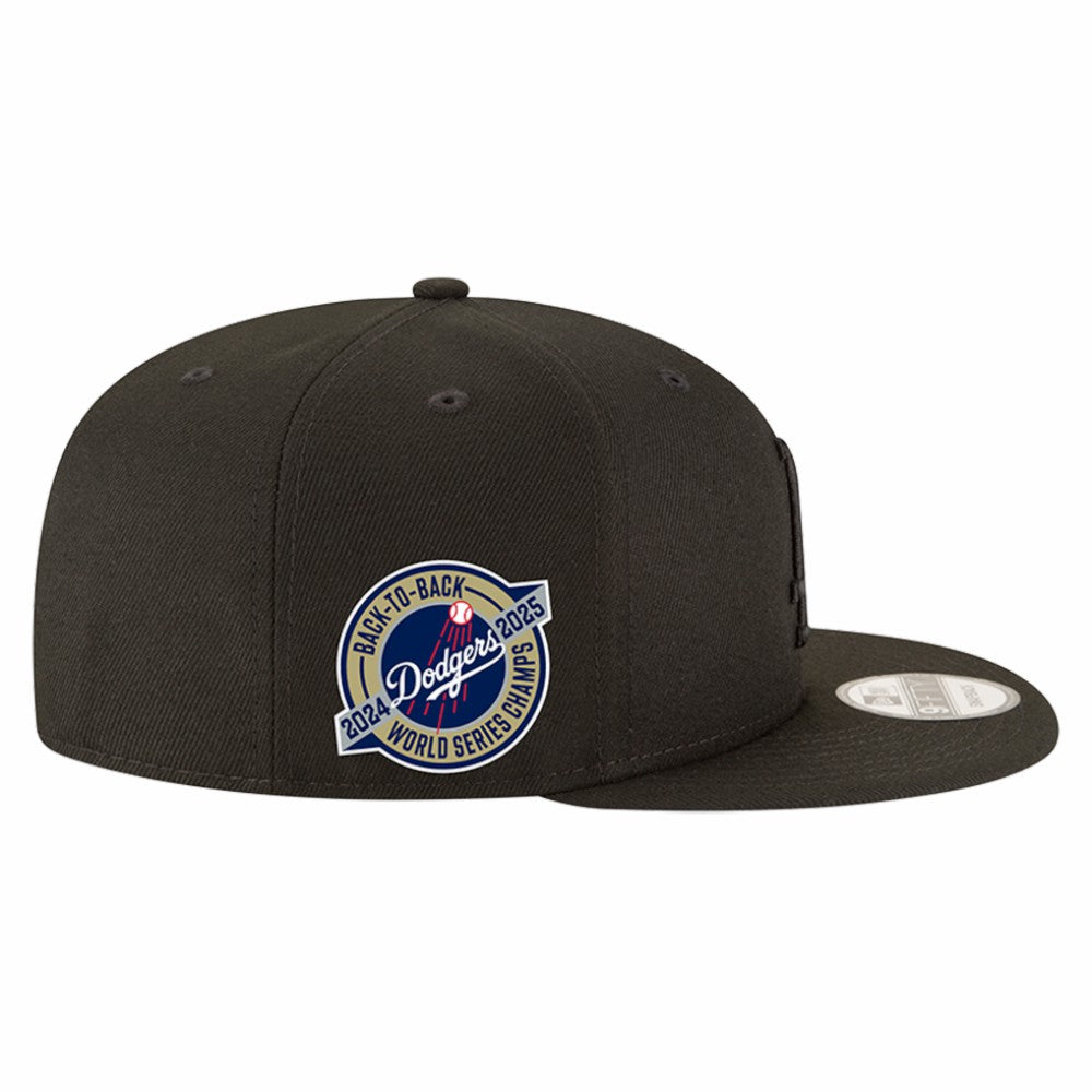 Los Angeles Dodgers New Era 2024/25 Back-to-Back Champions Circle Side Patch 9FIFTY Snapback Hat Outlet