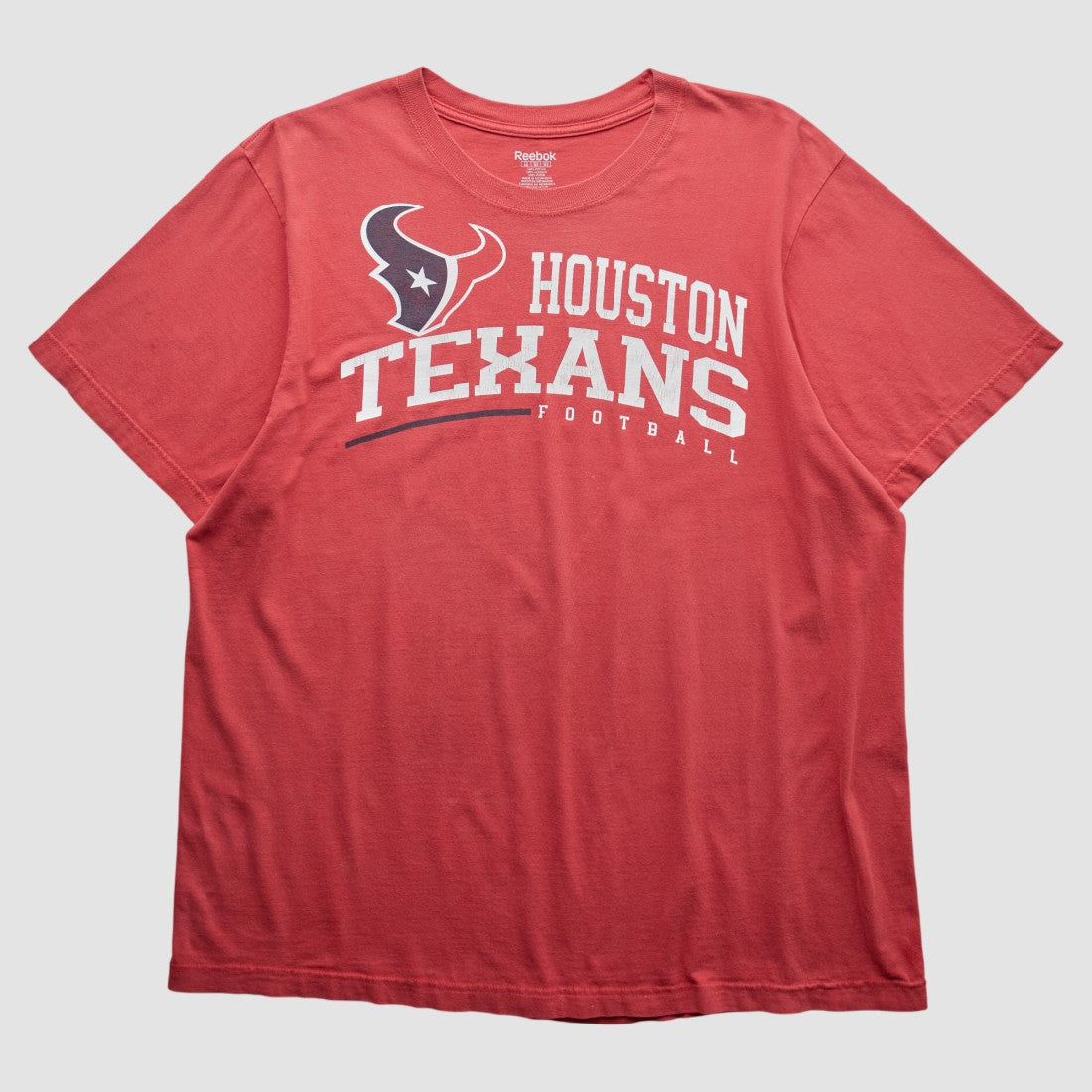 Houston Texans Reebok 2000s T-shirt - Red Vintage - Fanatics