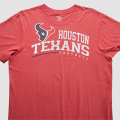 Houston Texans Reebok 2000s T-shirt - Red Vintage - Fanatics