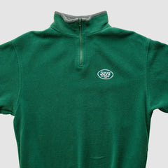 New York Jets Majestic 2000s 1/4 Zip Sweatshirt - Green Vintage - Fanatics