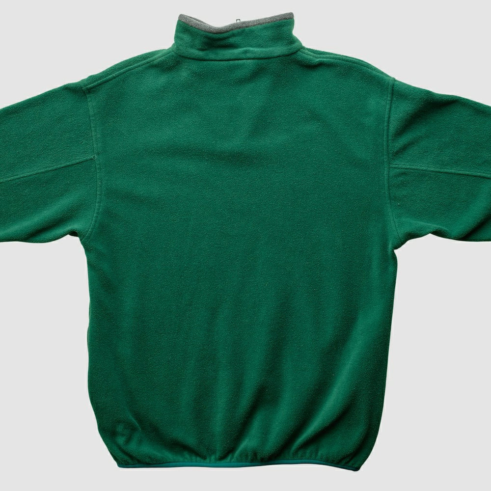 New York Jets Majestic 2000s 1/4 Zip Sweatshirt - Green Vintage - Fanatics
