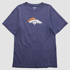 Denver Broncos Reebok 2000s T-shirt - Navy Vintage - Fanatics