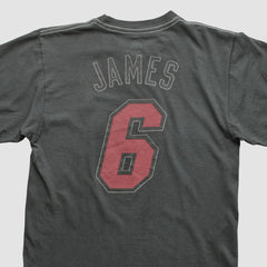 Adidas Miami Heat 2010s T-shirt Charcoal Vintage