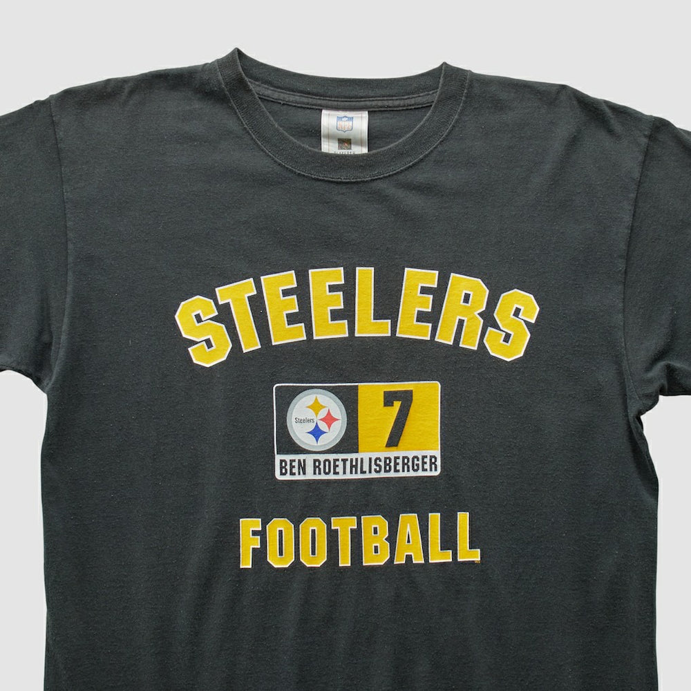 Pittsburgh Steelers 2000s T-shirt - Black Vintage - Fanatics