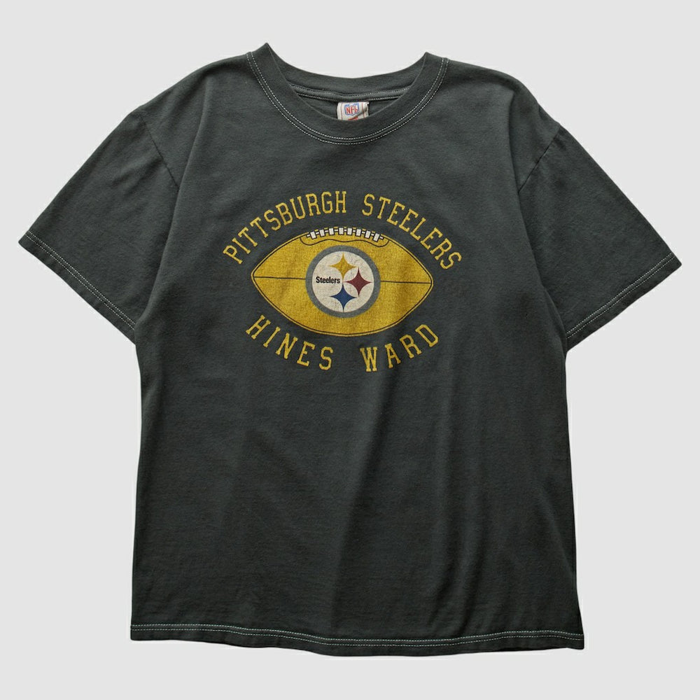 Pittsburgh Steelers NFL 2000s T-shirt - Charcoal Vintage - Fanatics