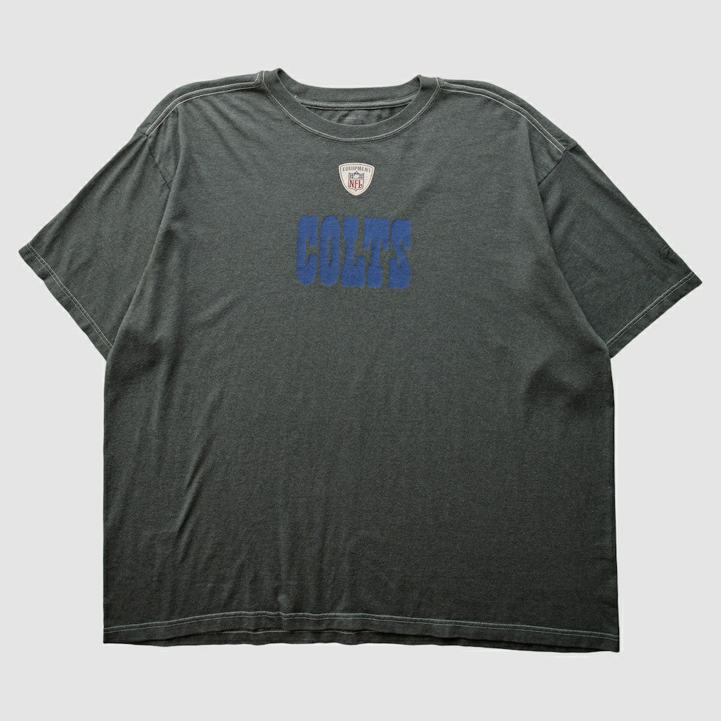 Indianapolis Colts 2000s T-shirt - Dark Heather Gray Vintage - Fanatics