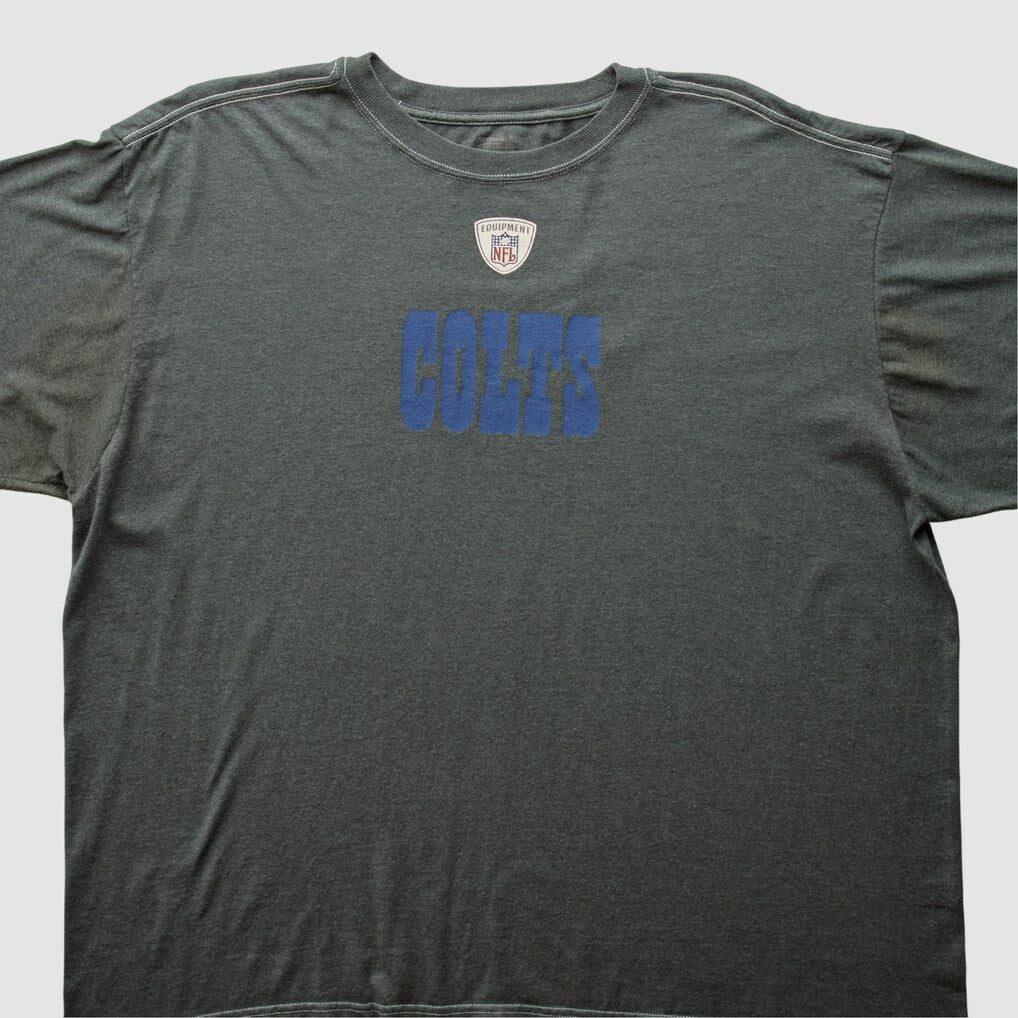Indianapolis Colts 2000s T-shirt - Dark Heather Gray Vintage - Fanatics
