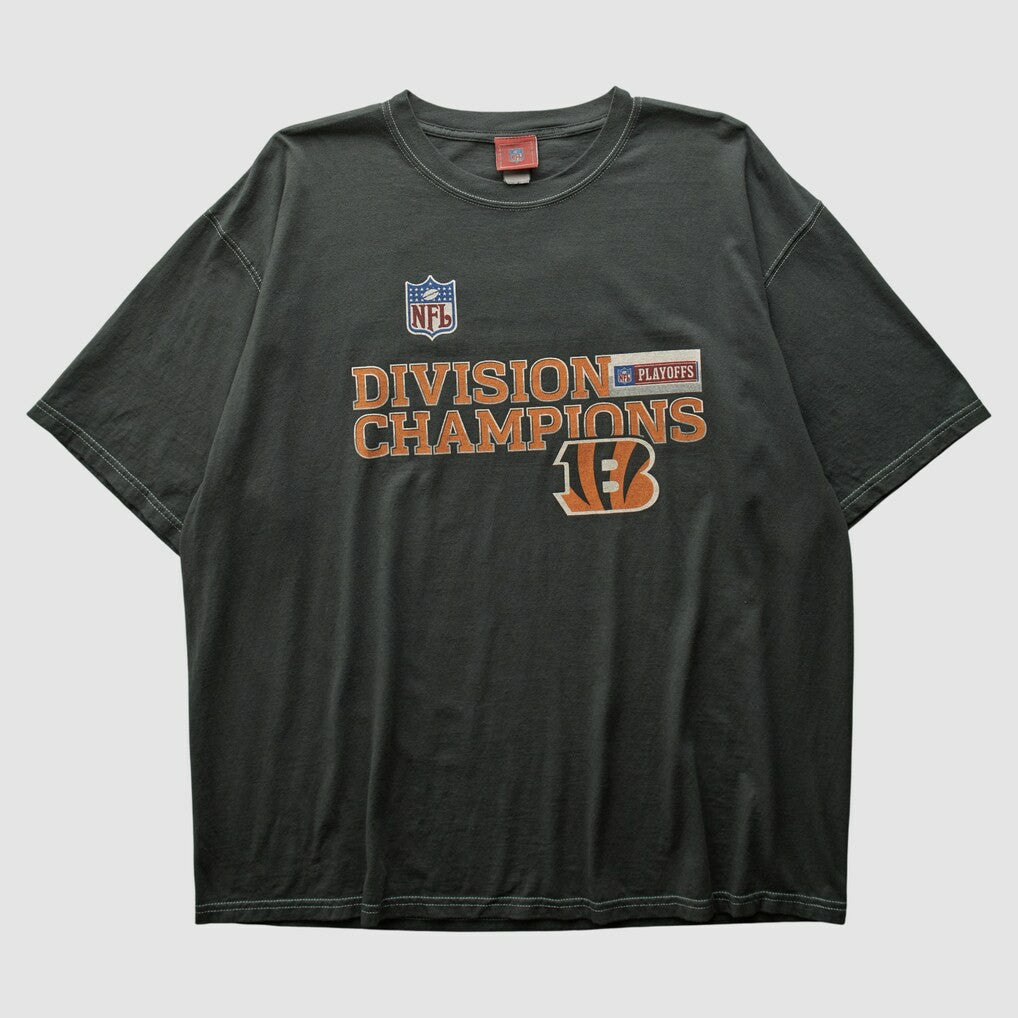 Cincinnati Bengals NFL 2000s T-shirt - Charcoal Vintage - Fanatics