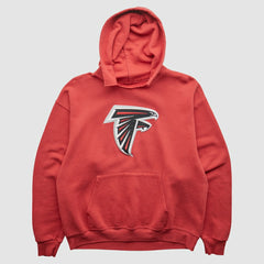 Atlanta Falcons 2000s Hooded Pullover Sweatshirt - Red Vintage - Fanatics