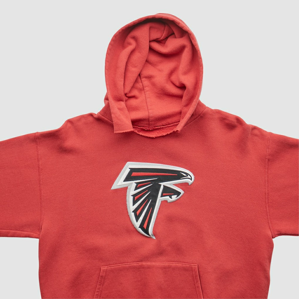 Atlanta Falcons 2000s Hooded Pullover Sweatshirt - Red Vintage - Fanatics