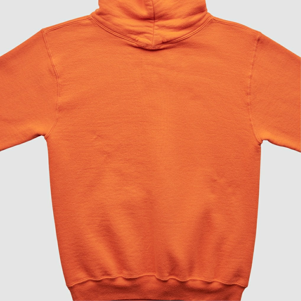 Cleveland Browns Russell 90s Hooded Pullover Sweatshirt - Orange Vintage - Fanatics