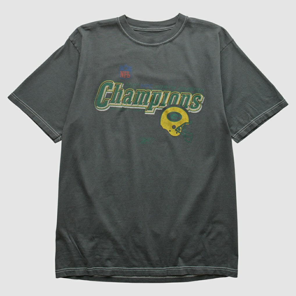Green Bay Packers 2007 T-shirt - Charcoal Vintage - Fanatics