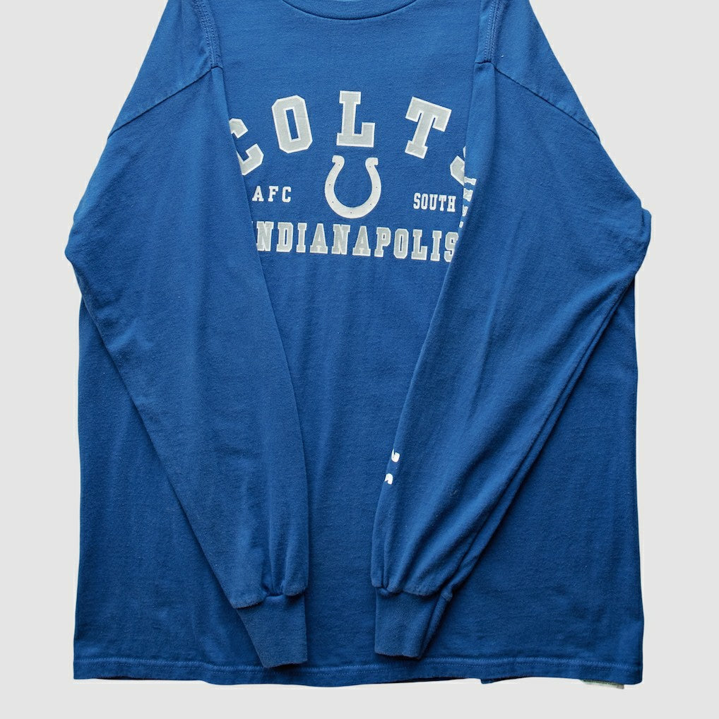 Indianapolis Colts NFL 2000s Long Sleeve T-shirt - Blue Vintage - Fanatics