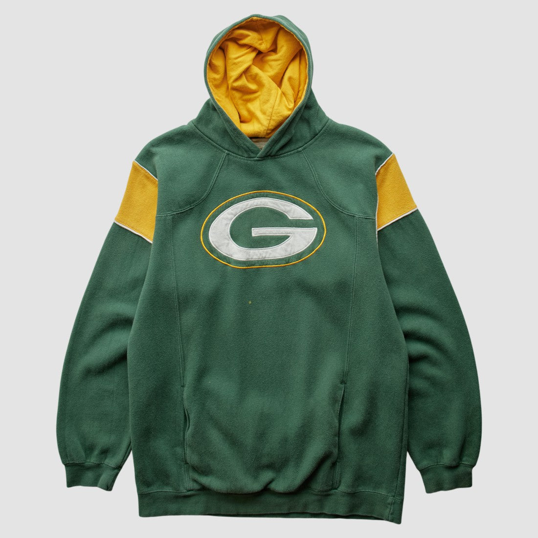 Green Bay Packers NFL 2000s Hooded Sweatshirt - Green Vintage - Fanatics