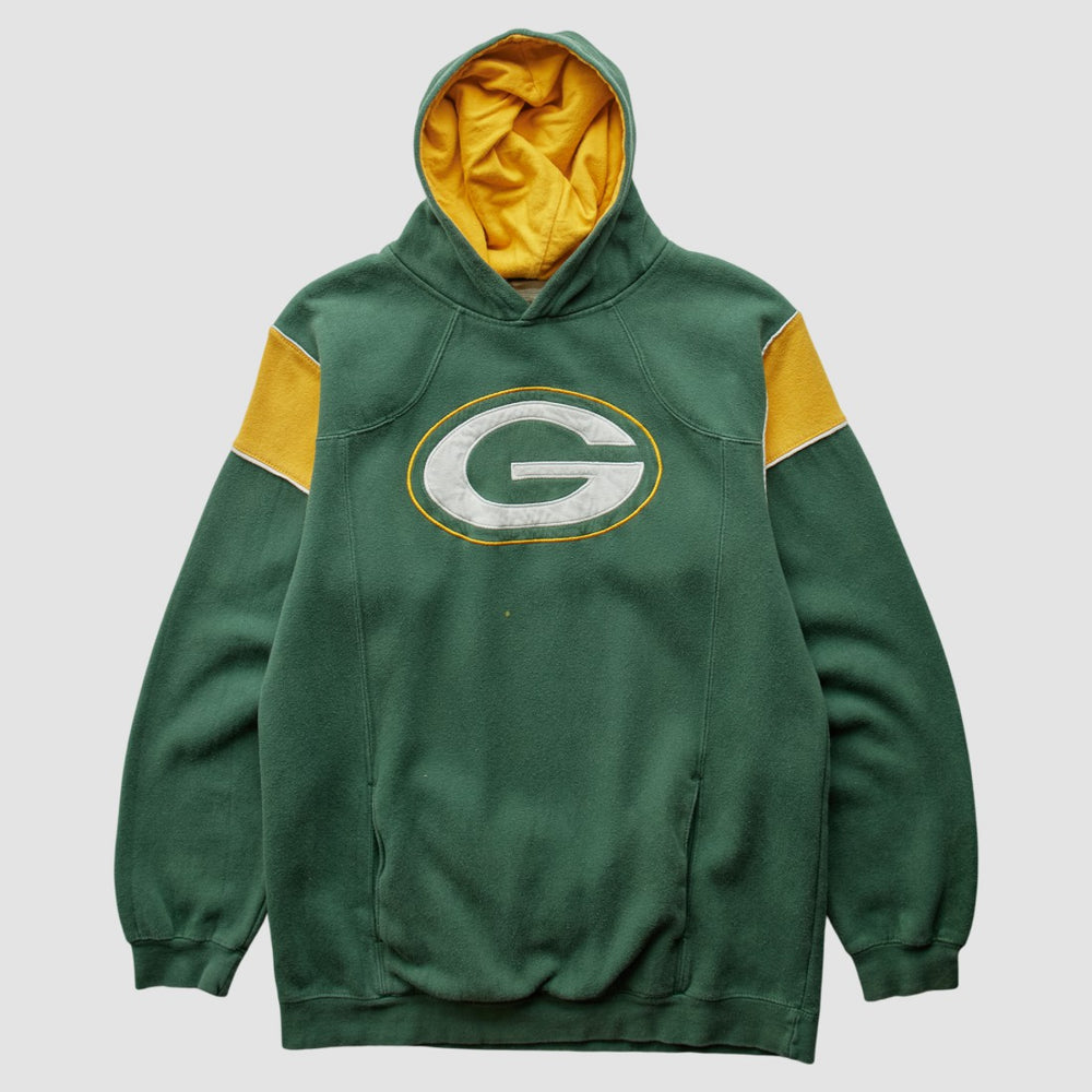 Green Bay Packers NFL 2000s Hooded Sweatshirt - Green Vintage - Fanatics
