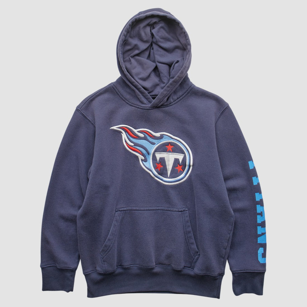 Tennessee Titans NFL 2000s Hooded Pullover Sweatshirt - Navy Vintage - Fanatics