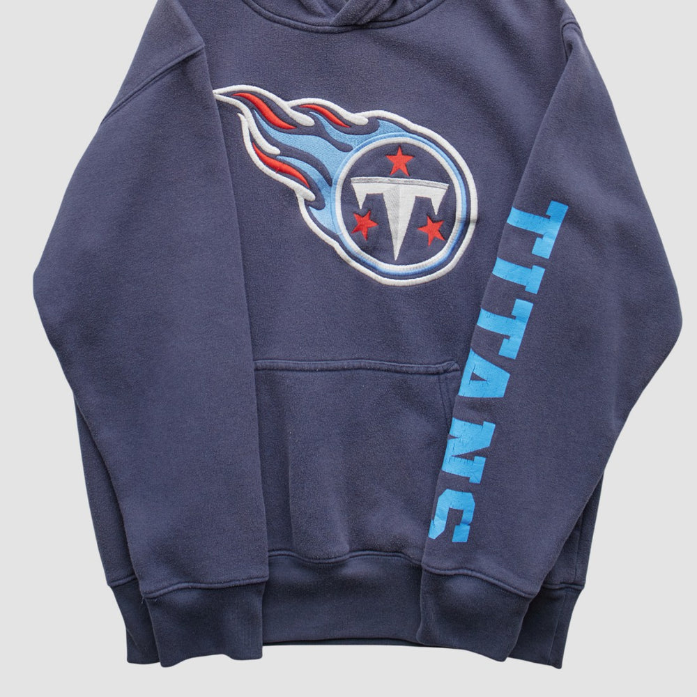 Tennessee Titans NFL 2000s Hooded Pullover Sweatshirt - Navy Vintage - Fanatics
