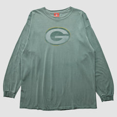 Green Bay Packers 2000s Long Sleeve T-shirt - Green Vintage - Fanatics