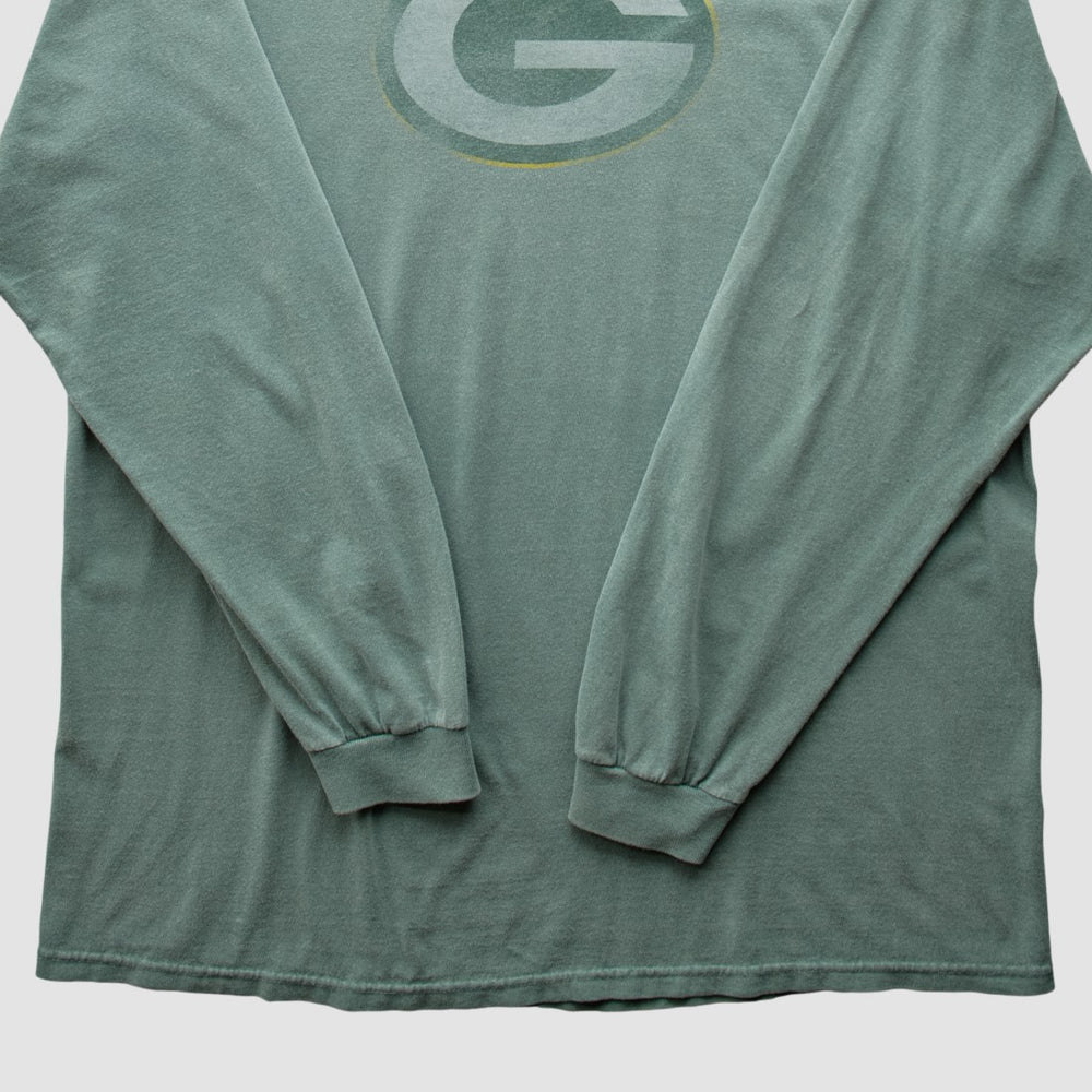 Green Bay Packers 2000s Long Sleeve T-shirt - Green Vintage - Fanatics