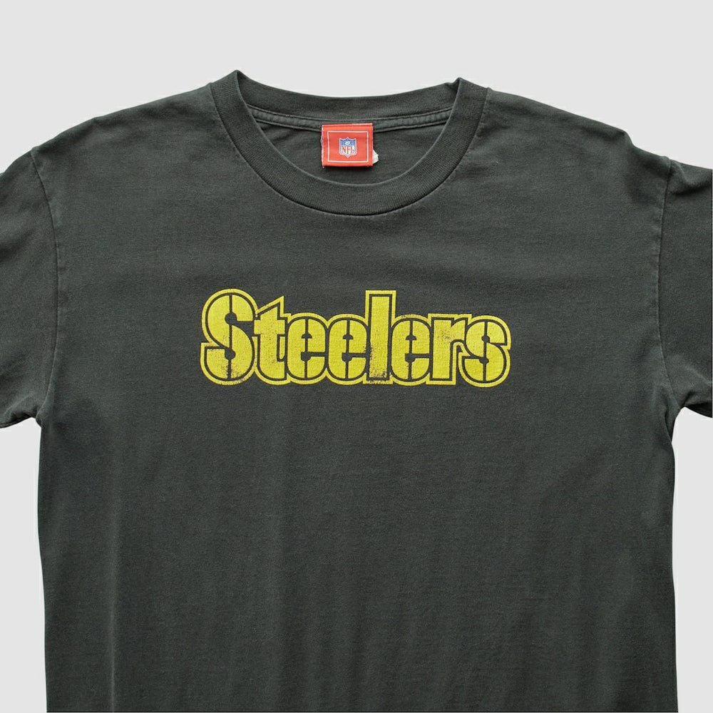 Pittsburgh Steelers NFL 2000s Long Sleeve T-shirt - Black Vintage - Fanatics