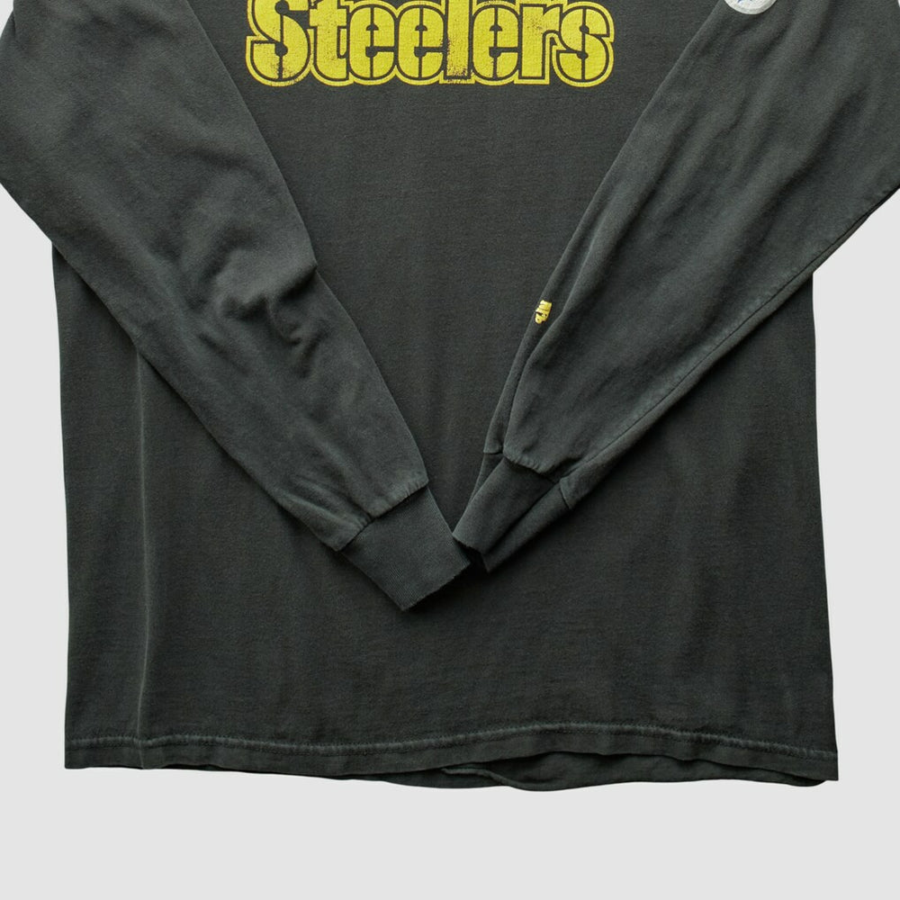 Pittsburgh Steelers NFL 2000s Long Sleeve T-shirt - Black Vintage - Fanatics