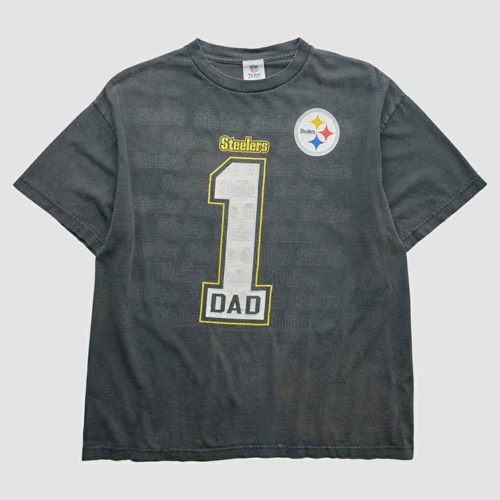 Pittsburgh Steelers 2010s T-shirt - Black Vintage - Fanatics