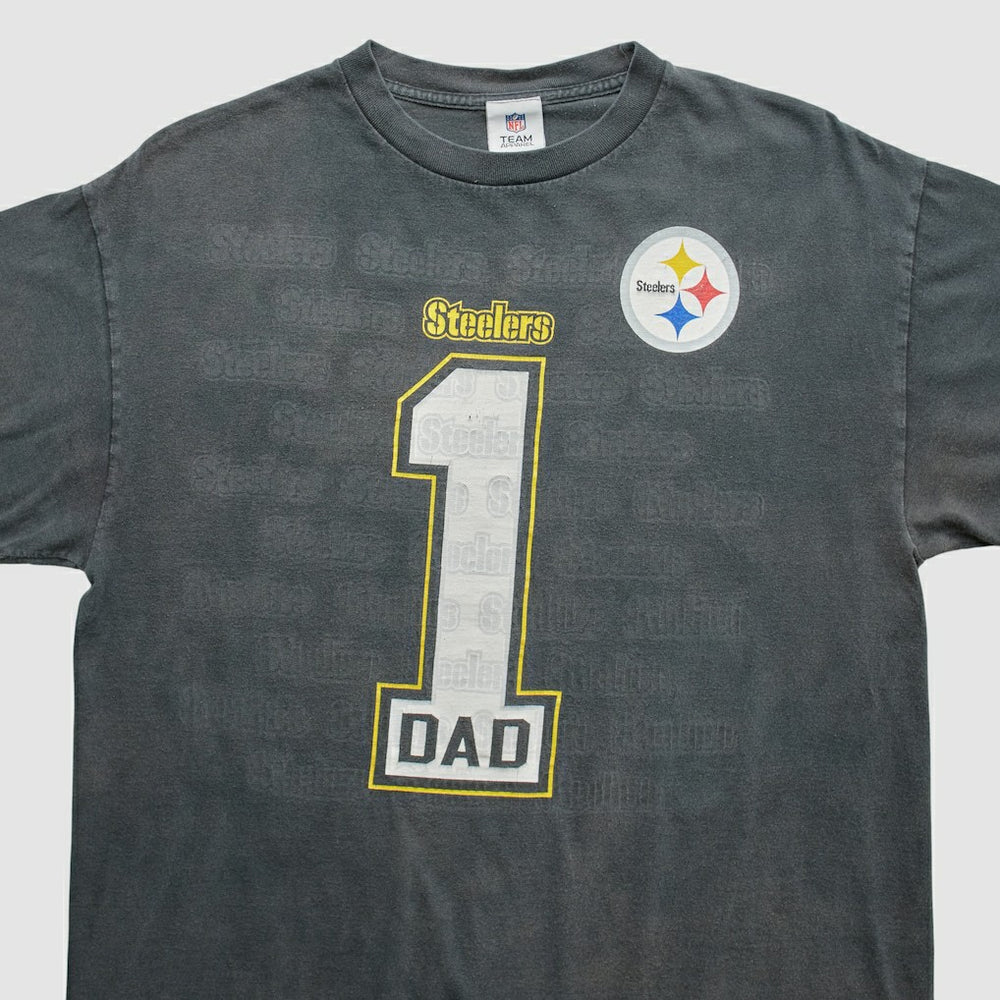 Pittsburgh Steelers 2010s T-shirt - Black Vintage - Fanatics