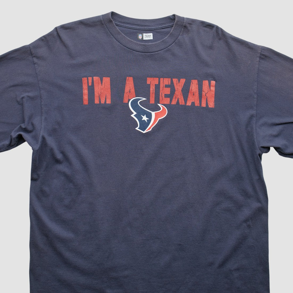 Houston Texans NFL 2010s Long Sleeve T-shirt - Navy Vintage - Fanatics