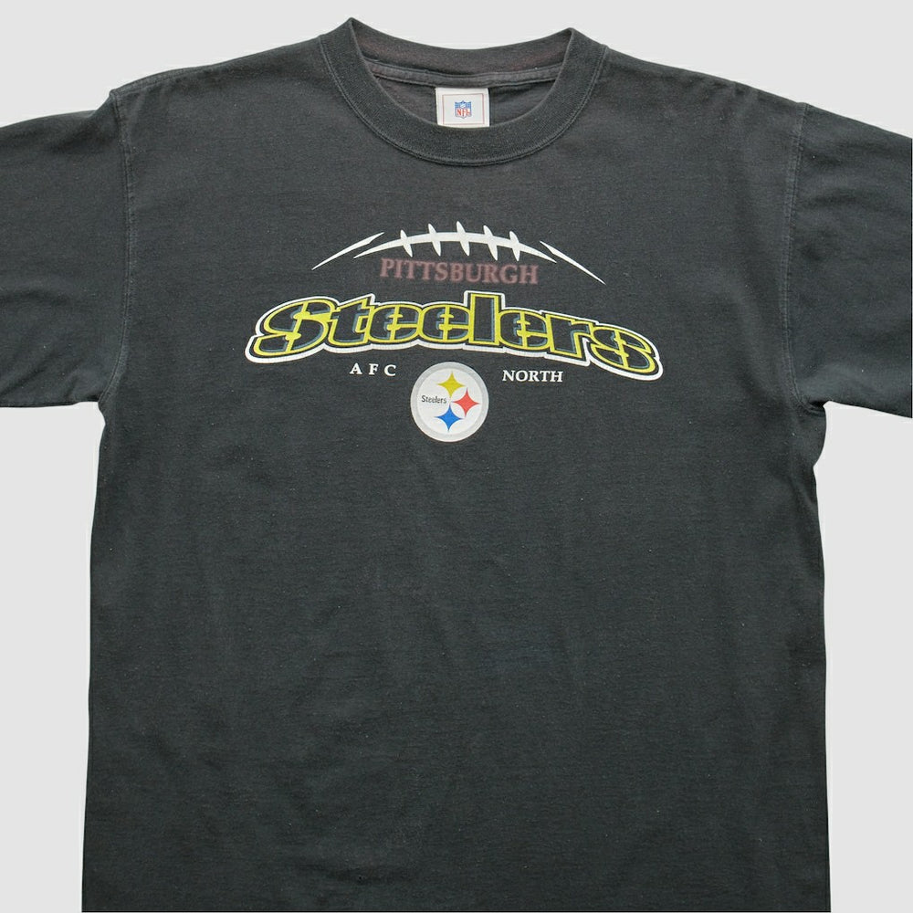 Pittsburgh Steelers 2000s T-shirt - Black Vintage - Fanatics