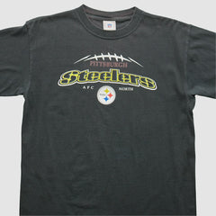 Pittsburgh Steelers 2000s T-shirt - Black Vintage - Fanatics