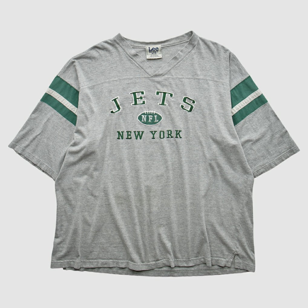New York Jets Lee Sport 90s T-shirt - Gray Vintage - Fanatics