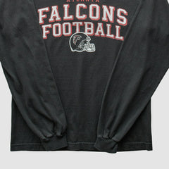 Atlanta Falcons Reebok 2000s Long Sleeve T-shirt - Black Vintage - Fanatics