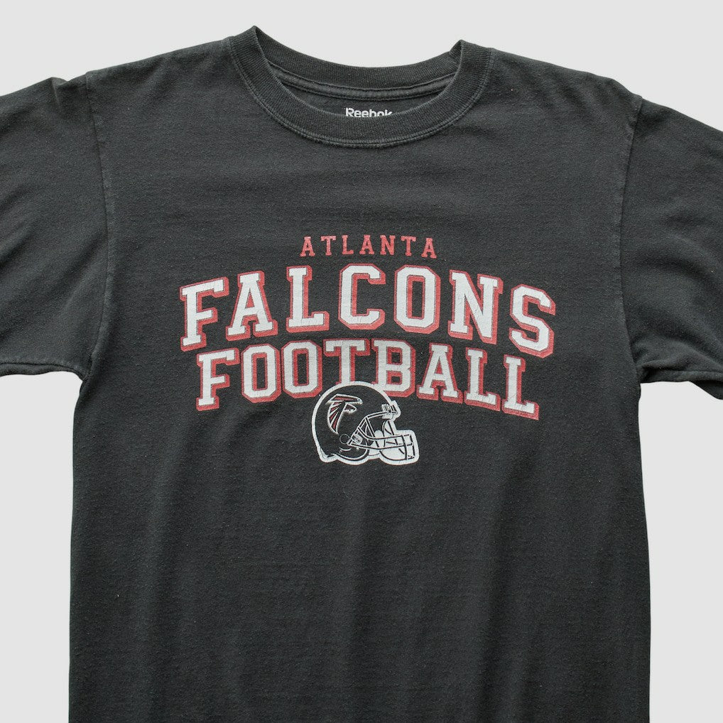 Atlanta Falcons Reebok 2000s Long Sleeve T-shirt - Black Vintage - Fanatics
